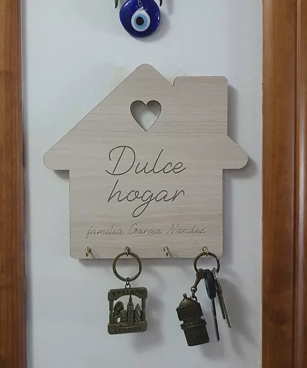 Colgador de llaves colgar llave para pared porta llavero decoracion hogar  regalo